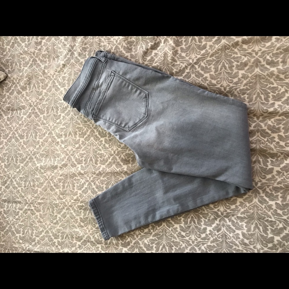 Grey jeans